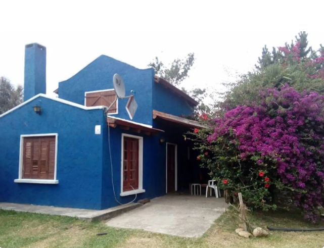 fachada azul